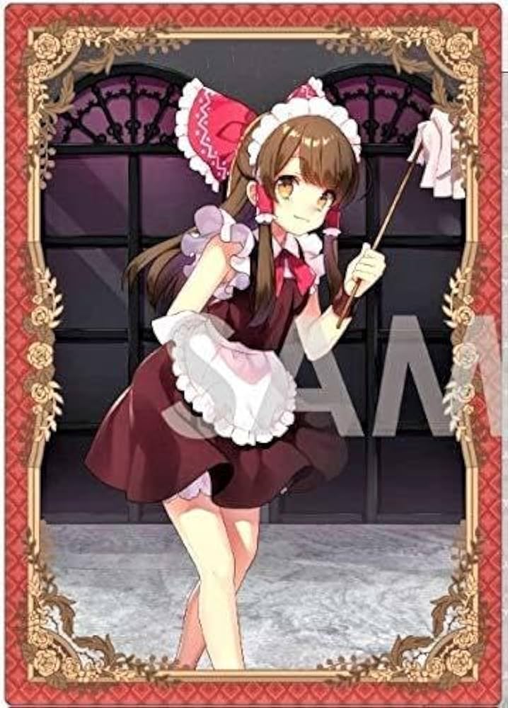 Amazon.co.jp: 東方 下敷き ～咲夜のメイドレッスン～ 博麗霊夢
